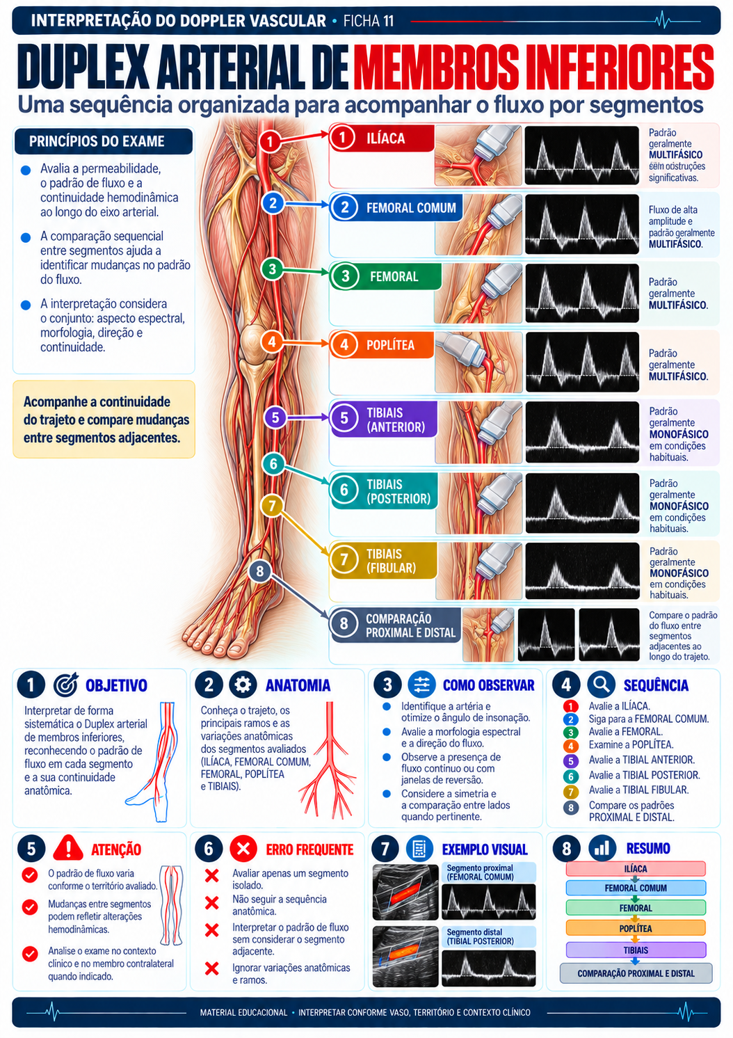 Duplex arterial de membros inferiores
